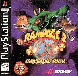 Rampage 2 Universal Tour Sony PlayStation 1, 1999