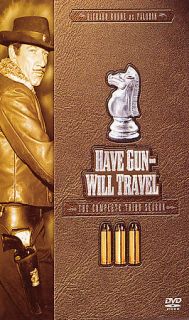 Have Gun Will Travel   The Complete Third Season DVD, 2006, 7 Disc Set 
