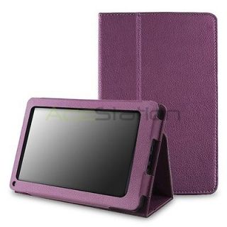 For  Kindle Fire PU Folio Leather Case Cover Pouch w/ Stand US 