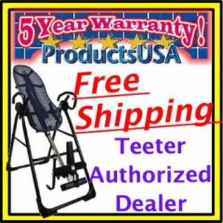 Teeter Hang Ups Refurbished EP 950 Inversion Table EP950 with ANKLE 