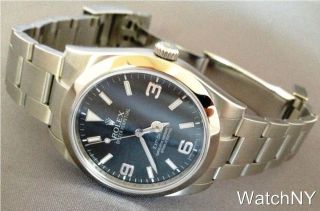 Rolex Explorer I 214270 39mm Black Dial G Series Mint and Complete