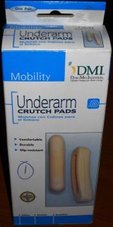 DMI Mobility 921 1425 9502 Underarm Crutch Pads for Aluminum or Wood 