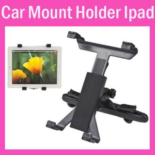 Car Auto Headrest Seat Holder Cradle Mount Mounting Kit for iPad 2 GPS 