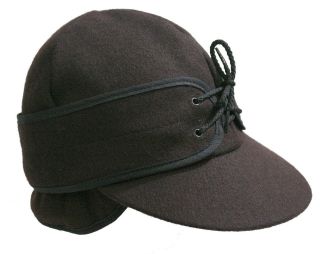 Beaver Brand Railroad Style Wool Winter Cap Hat 6 5/8