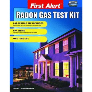 Radon Test Kit includes lab results NEW First Alert # RD1