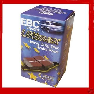 EBC ULTIMAX REAR BRAKE PADS FIAT PANDA 1.2 4x4 2004 