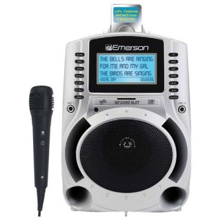 Emerson SD511SC Portable Karaoke MP3 Lyric Player with 3 Lyric Screen