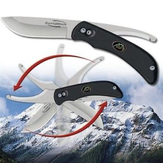 NEW Outdoor Edge Black Swing Blaze Folding Hunting Knife SB 10N w 