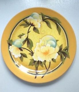 Wells Fargo   YELLOW PLATE w/ Yellow Flowers and Mice