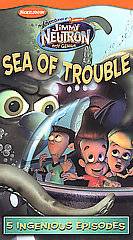   Adventures of Jimmy Neutron, Boy Genius   Sea of Trouble (VHS, 2003