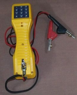 Fluke Networks Phone Repair Butt Set Line Tester Digital T519