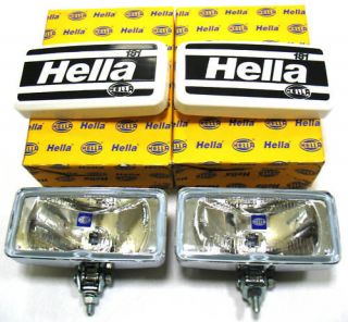 HELLA CLASSIC 181 RECTANGLE SPOTLIGHTS LAMP KIT