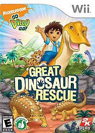 Go, Diego, Go Great Dinosaur Rescue (Wii, 2008)