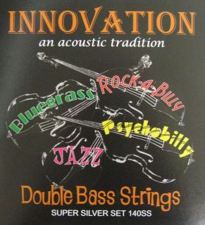 Innovation Bass Strings 3/4  Super Silver Set 140SS   Gary Ritter 