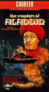 NEW VHS The Wonders of Aladdin Donald OConnor Noelle Adam Vittorio 