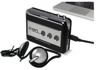 ION Audio USB Portable Express Tape TO  Converter / Player with 