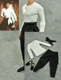 Bruce Lee 1/6 The Big Boss Long Sleeve Suit @ head Enterbay RM 5 Kung 