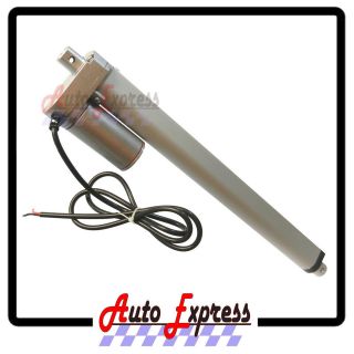 Heavy Duty 12 Linear Actuator Stroke 12 or 24 Volt DC 200 Pound Max 