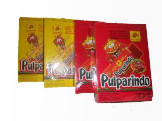 pack Pulparindo hot and salted and extra hot and salted mexican 