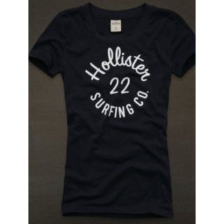   Hollister by Abercrombie Women Manhattan Beach Top T Shirt Navy   XS