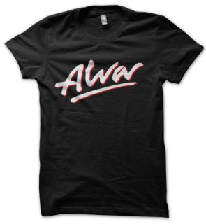 ALVA Skateboards Logo Skate Decks Shoe Mens T Shirt Black