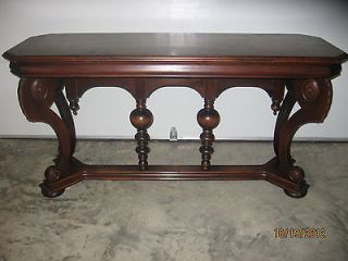 antique library table in Tables