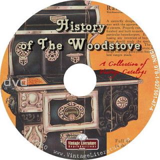 Antique Wood Stove & Range Catalog Collection on DVD