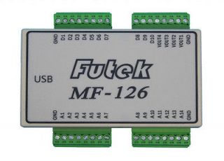 USB DAQ MF126 DATA ACQUISITION 14AI 4AO 10DIO PWM CNT