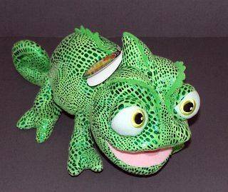 Disney Theme Parks Tangled Pascal The Chameleon Large Plush Toy Doll 