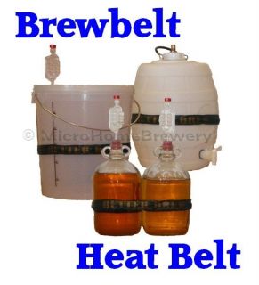   EU PLUG Heat Belt by Better Brew for Wine, Beer, Cider and Mead Making