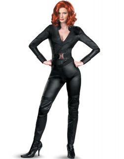 Marvel Black Widow Avengers Deluxe Adult Womens Halloween Costume S 