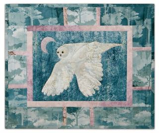   Ryan Quilt Pattern Forest Hollow Fly by Night Snow White Owl DIY