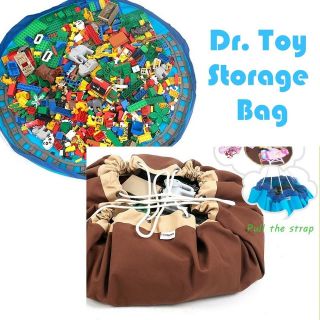   Toy Storage Bag Toys cleanup For Lego,blocks, dolls Play Mat For Kids