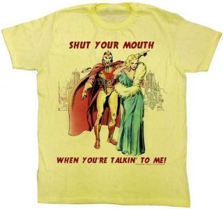 Flash Gordon Emperor Ming Shut It Mens T Shirt (S 2XL) Syfy / Sci Fi