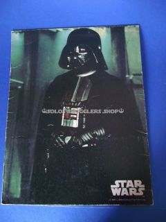 STAR WARS Vintage 1977 Mead A New Hope Darth Vader Portfolio Folder