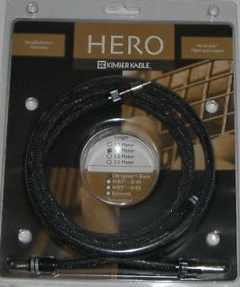 New Kimber Kable Hero Audio Interconnects 1 meter RCA MSRP $210