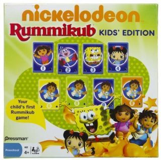 Nickelodeon Rummikub Kids Edition Ages 4+ NEW 2 to 4 Players by 