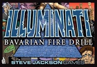 ILLUMINATI BAVARIAN FIRE DRILL Card Game (Steve Jackson Games) NEW