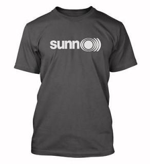 SUNN O))) logo T shirt SUNNO amp music fan shirts S 4XL Many colors