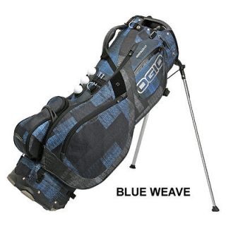 OGIO GROM XX GOLF STAND BAG 2012 BLUE WEAVE NEW