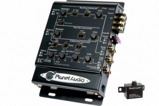 NEW PLANET AUDIO EC20B Car Audio 3 Way Crossover + Remote Bass Sub 