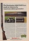 Remington 3200 Field Gun Rifle ~1974 Vintage Magazine Print Ad