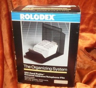 rolodex covered card file in Business & Industrial