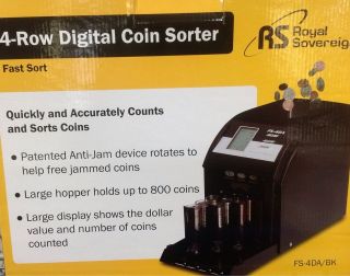 royal sovereign coin sorter in Coin & Change Sorting