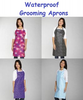 WATERPROOF GROOMING APRONS   Stylish with 