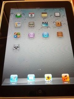 Apple iPad 32GB 1st Gen Wi Fi 9.7in MB293LL/A Tablet Black   GOOD 