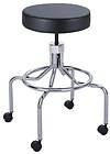 Safco High Base Lab Stool with Screw Lift