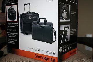   SAMSONITE Rolling Mobile Office / Luggage Set & Laptop Shuttle Set