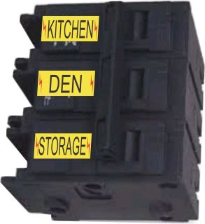 NEW Breaker Box Labels fits all Siemens/ITE Breakers