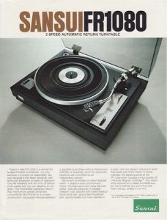 Sansui turntable in Vintage Electronics